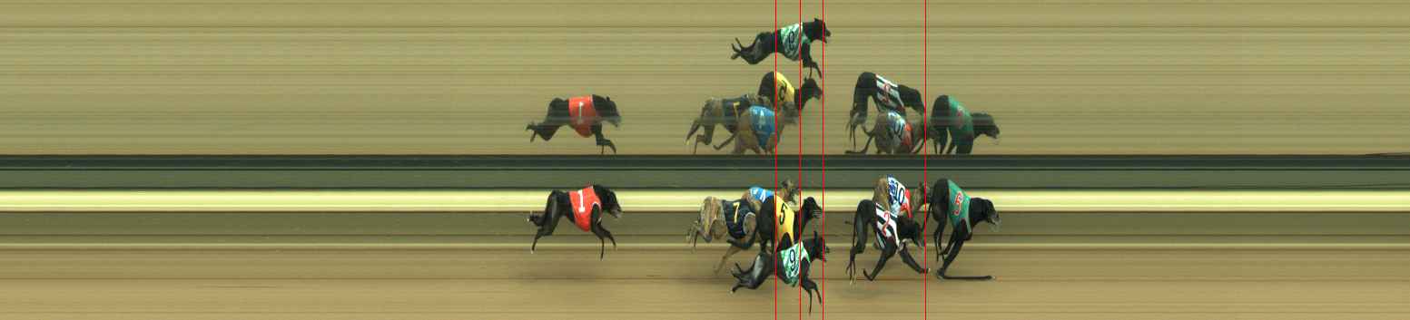 Photo finish for Warragul Race 4
