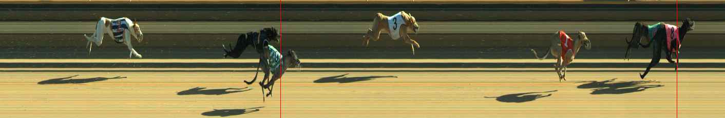 Photo finish for Warragul Race 9