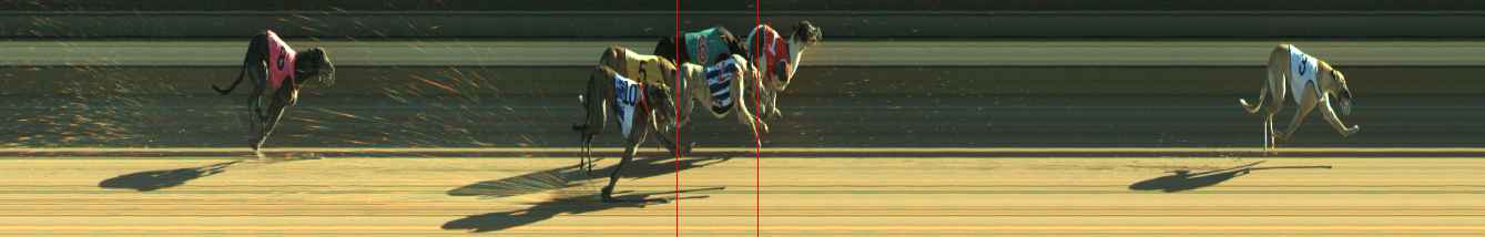 Photo finish for Warragul Race 10