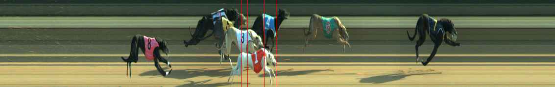 Photo finish for Warragul Race 10