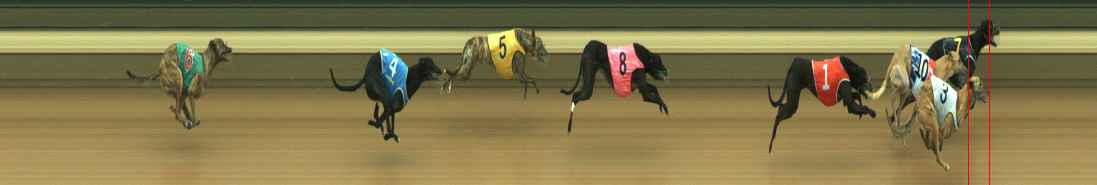 Photo finish for Warragul Race 1