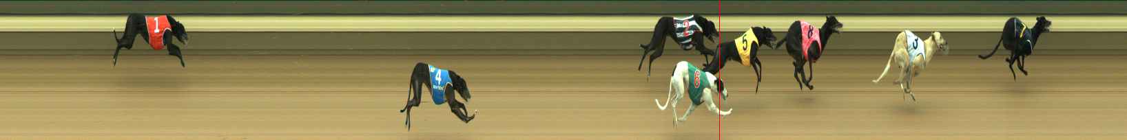 Photo finish for Warragul Race 2