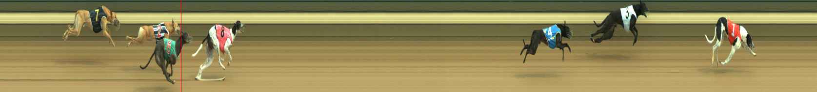 Photo finish for Warragul Race 4