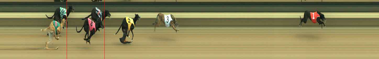 Photo finish for Warragul Race 2