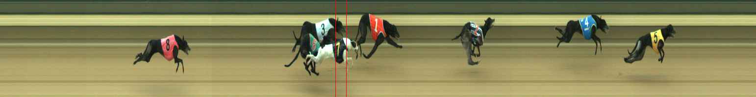 Photo finish for Warragul Race 10