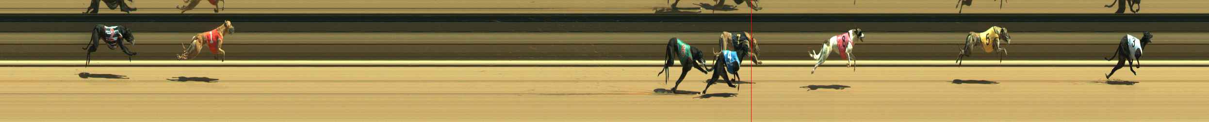 Race result finish photo