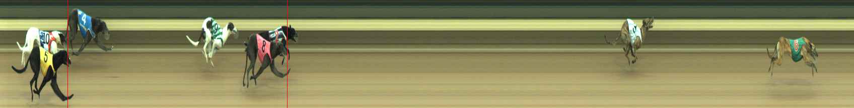 Photo finish for Warragul Race 2