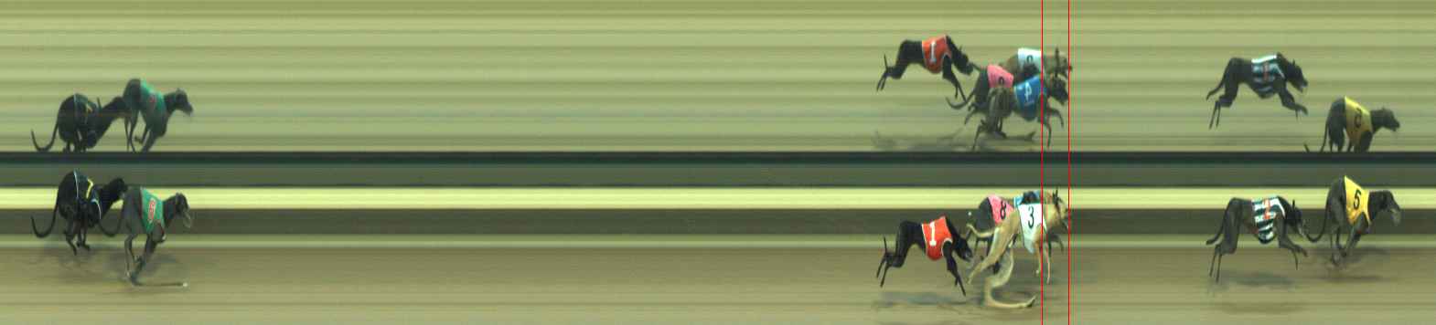 Photo finish for Warragul Race 4