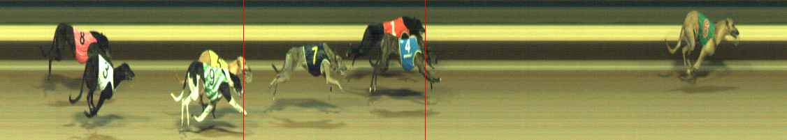 Photo finish for Warragul Race 5