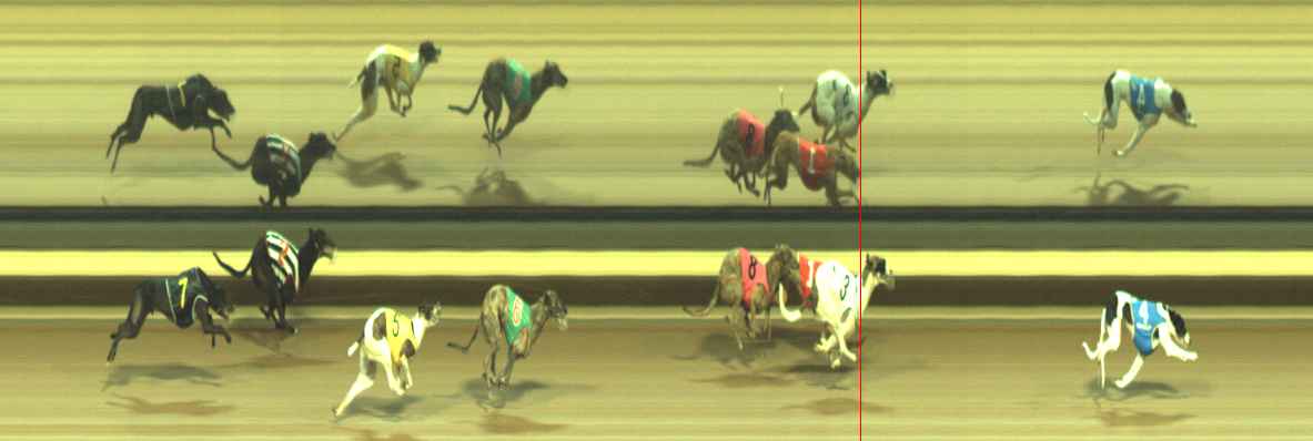 Photo finish for Warragul Race 9