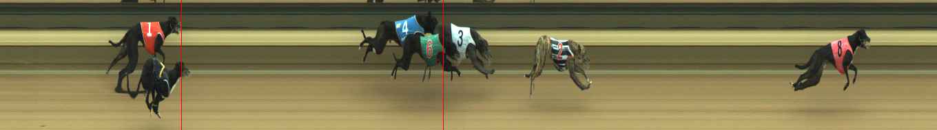 Photo finish for Warragul Race 3