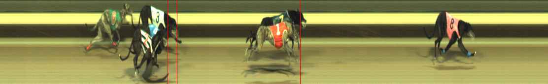 Photo finish for Warragul Race 10