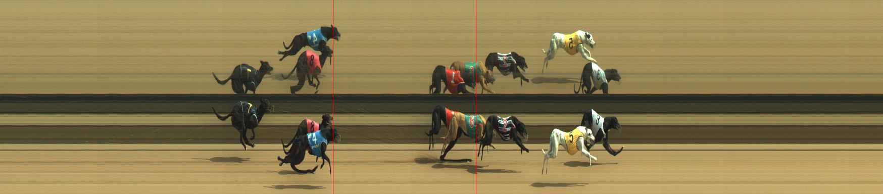 Photo finish for Warragul Race 6