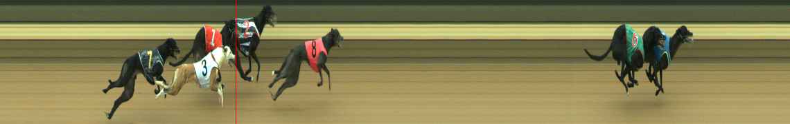 Photo finish for Warragul Race 7