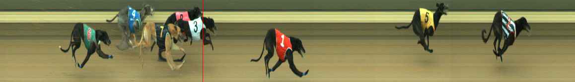 Photo finish for Warragul Race 10
