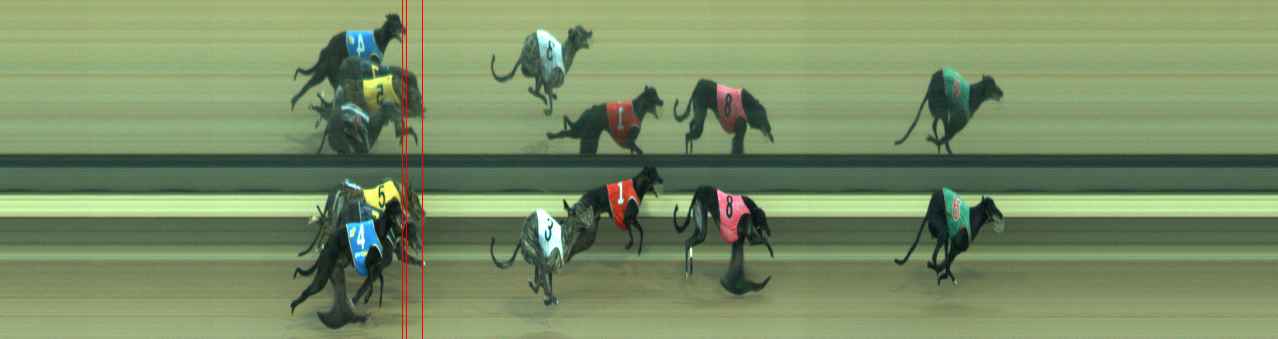 Photo finish for Warragul Race 4