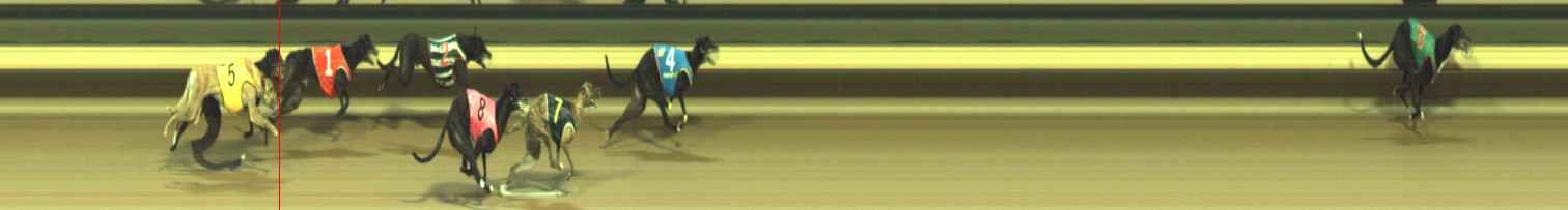 Photo finish for Warragul Race 6