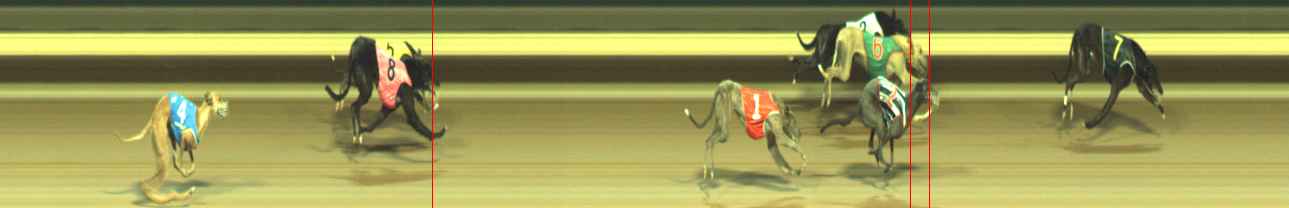 Photo finish for Warragul Race 8