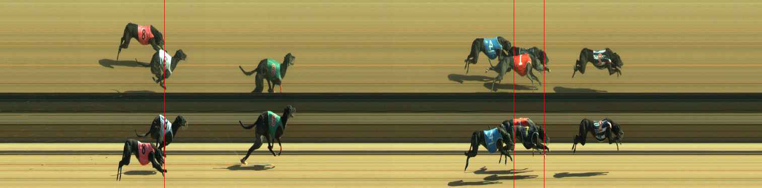 Photo finish for Warragul Race 9