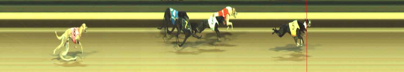 Photo finish for Warragul Race 7