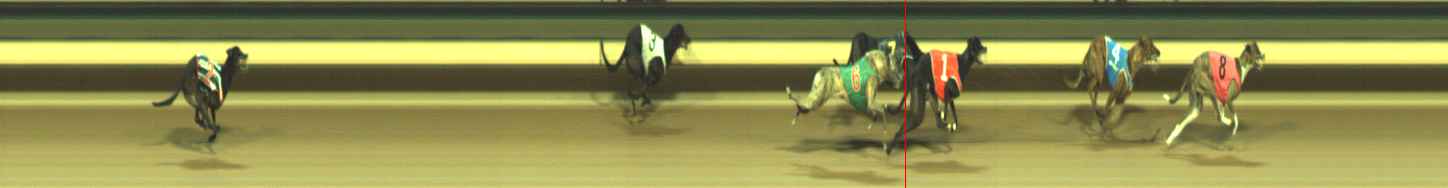 Photo finish for Warragul Race 9