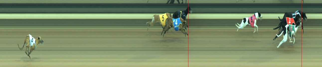Photo finish for Warragul Race 3