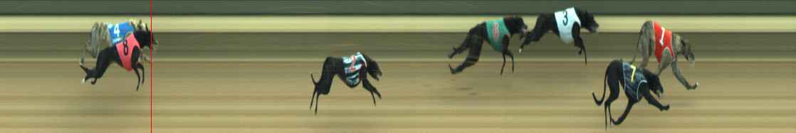 Photo finish for Warragul Race 7