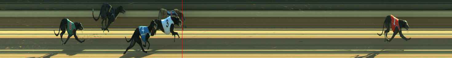 Photo finish for Warragul Race 3