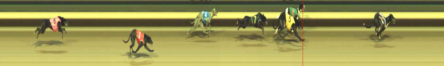 Photo finish for Warragul Race 10