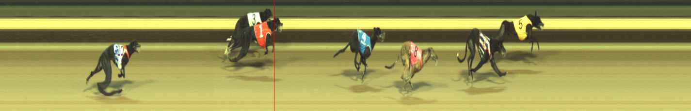 Photo finish for Warragul Race 11