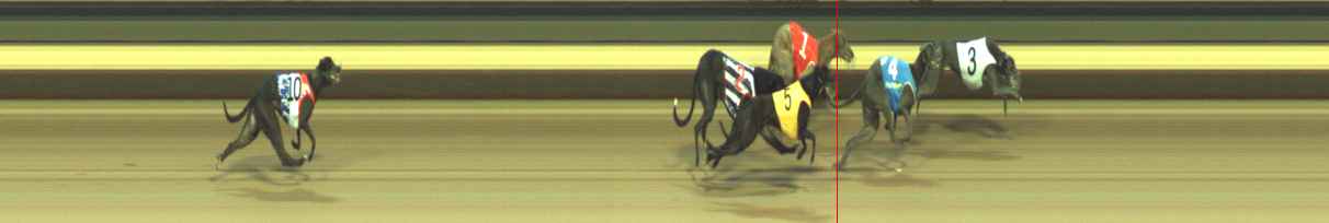 Photo finish for Warragul Race 5