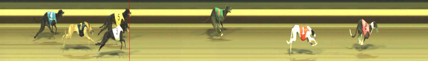 Photo finish for Warragul Race 9