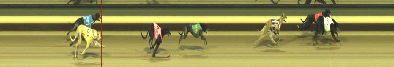 Photo finish for Warragul Race 10