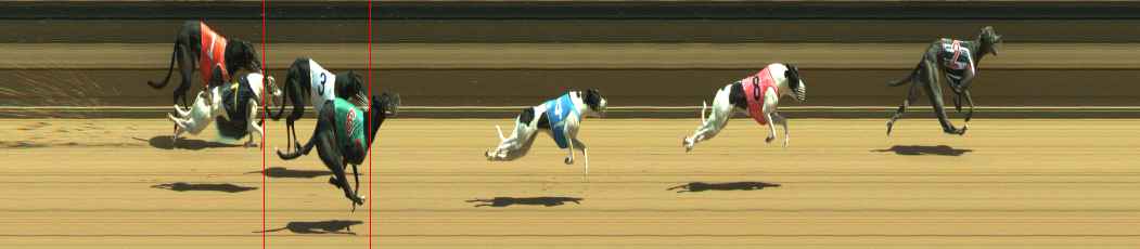 Photo finish for Warragul Race 4