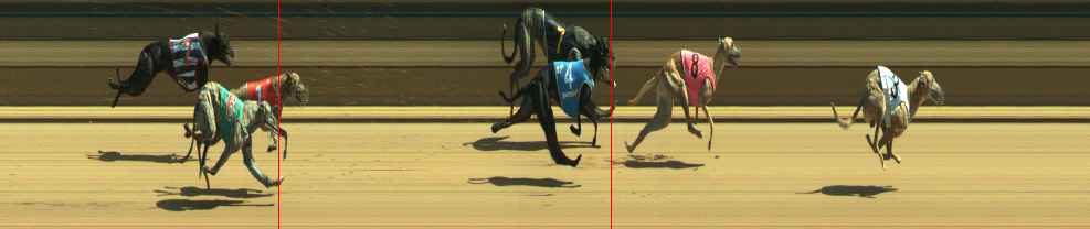 Photo finish for Warragul Race 7