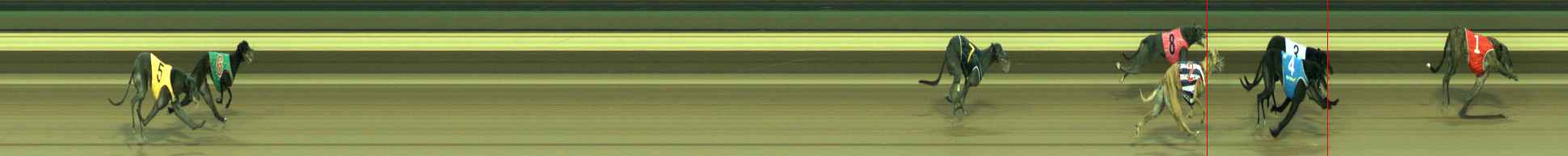 Photo finish for Warragul Race 6