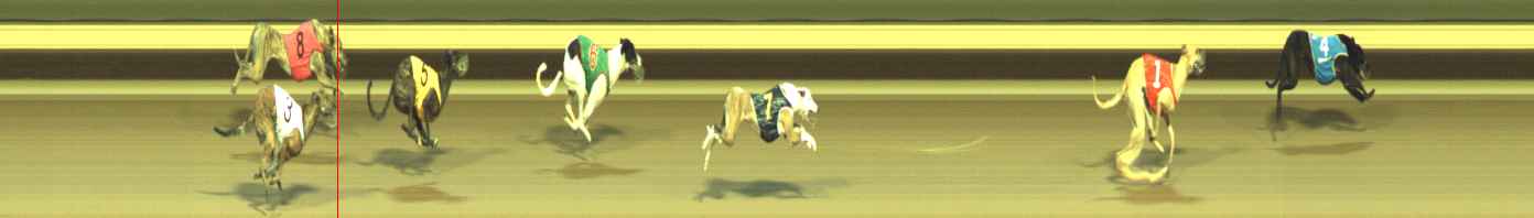 Photo finish for Warragul Race 9