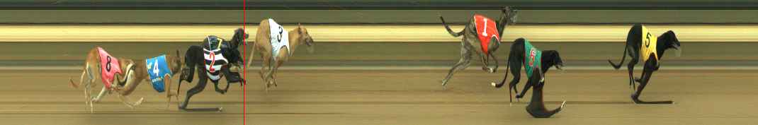 Photo finish for Warragul Race 7