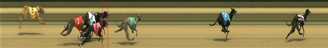 Photo finish for Warragul Race 2