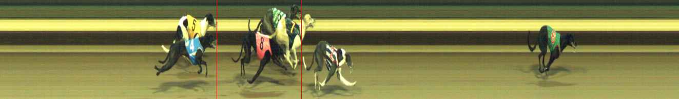 Photo finish for Warragul Race 7
