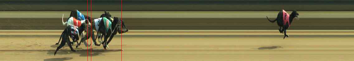 Photo finish for Warragul Race 10