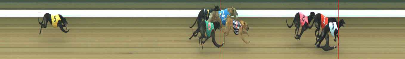 Photo finish for Warragul Race 12