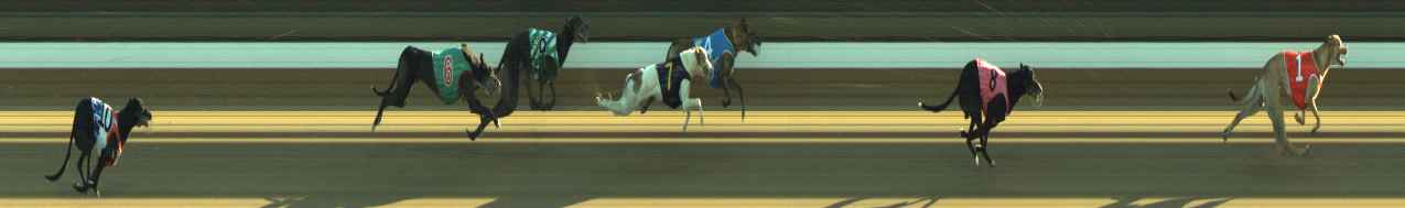 Photo finish for Warragul Race 3