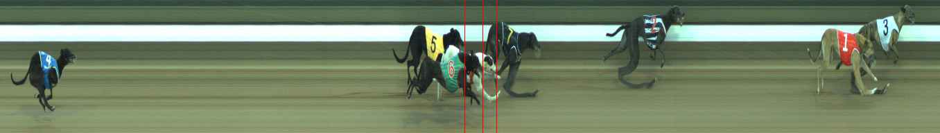 Photo finish for Warragul Race 4