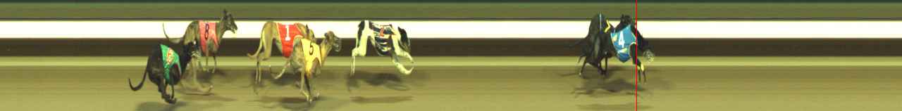 Photo finish for Warragul Race 7