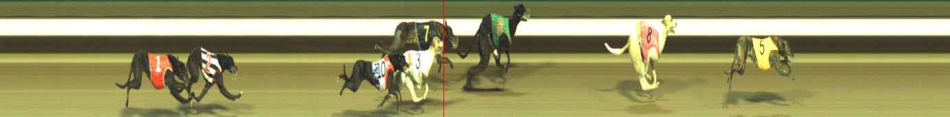 Photo finish for Warragul Race 10