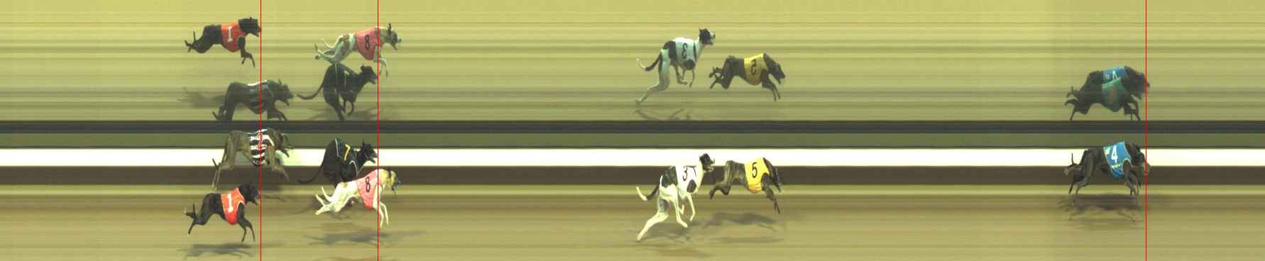 Photo finish for Warragul Race 5