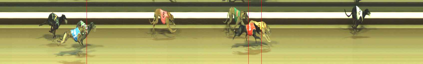 Photo finish for Warragul Race 9
