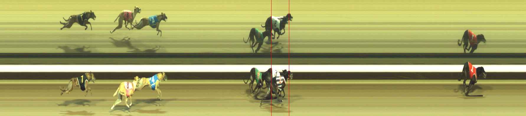 Photo finish for Warragul Race 10