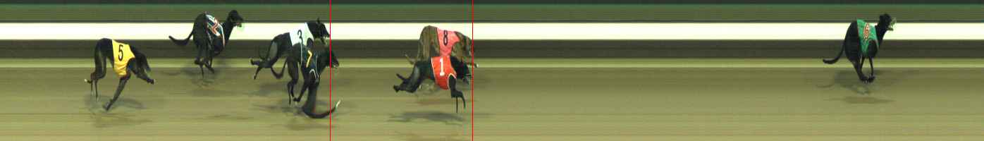 Photo finish for Warragul Race 5
